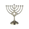 חנוכייה מתכת עם מגן דוד 18X16 ס"מ