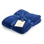 שמיכת פליז מפנקת עם אריזת מתנה