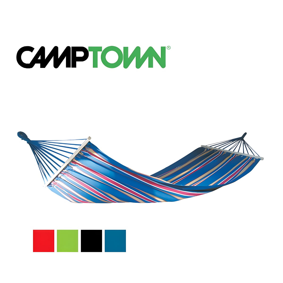 ערסל יחיד צבעוני איכותי מבית CAMPTOWN - 80x200 ס"מ
