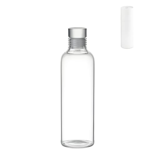 בקבוק זכוכית בורוסיליקט עם פקק אטום