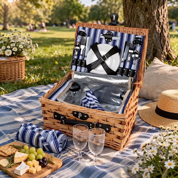 Perfect Picnic Basket for a Shavuot Day