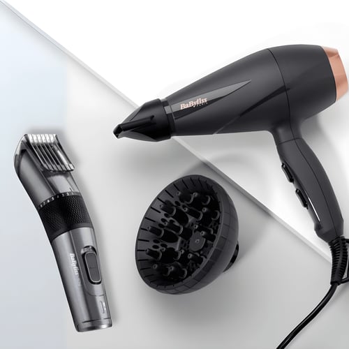 מארז טיפוח מקצועי עם מייבש שיער ודיפיוזר מבית BABYLISS