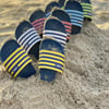 Customizable Beach Sandals with Unique Imprints