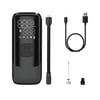 Multi-Purpose Rechargeable Pump 2000mAh for Quick Inflation of Cars, Motorcycles, Bicycles & Balls with Backup Battery & Light
