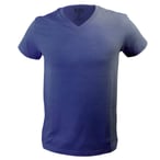 חולצת צווארון V מבד איכותי, עיצוב אופנתי