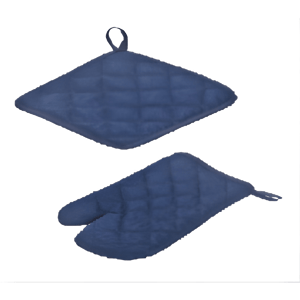 Miguel Set: Cotton Glove and Pot Holder