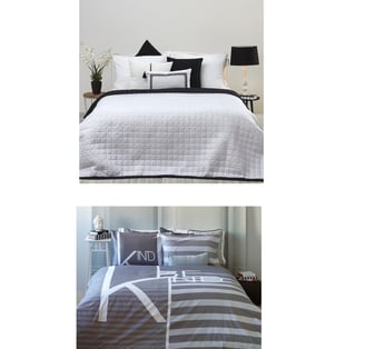 מארז מצעים זוגי מפנק HOME STYLE - 100% כותנה שמיכת קיץ 150×200