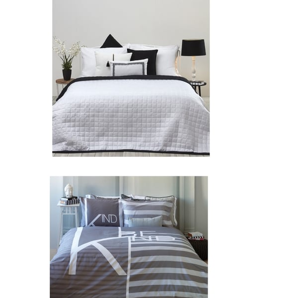 מארז מצעים זוגי מפנק HOME STYLE - 100% כותנה שמיכת קיץ 150×200