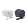 Compact and Elegant Black and White Carry Bag