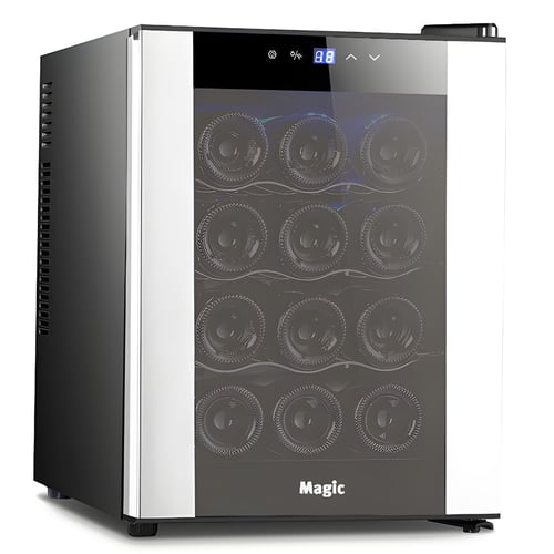 MAGIC 12-Bottle Digital Wine Fridge by Newpan