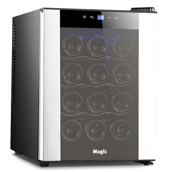 MAGIC 12-Bottle Digital Wine Fridge by Newpan