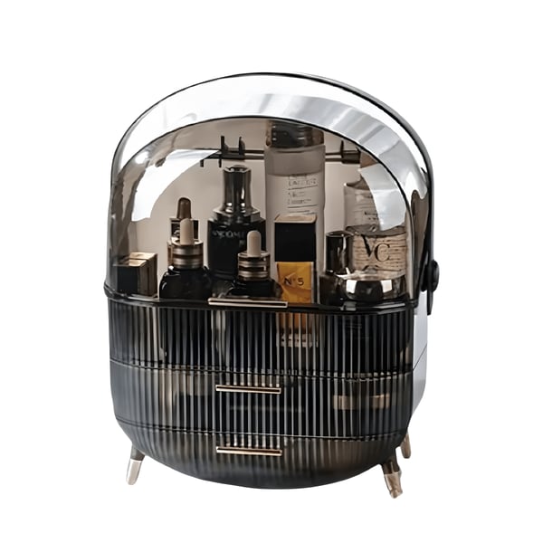 Enhanced Black Beauty Box – Cosmetic Organizer