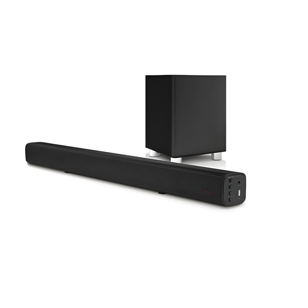 Bluetooth Soundbar with 225W Wireless Subwoofer for Cinematic Audio