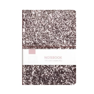 מחברת מעוצבת שורות בכריכה רכה מקווקוות