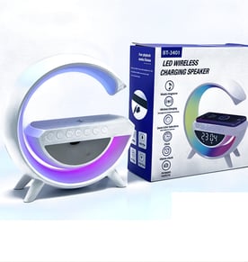 מערכת סטריאו לד ופו: רמקול בלוטות', מטען G, שעון מעוצב