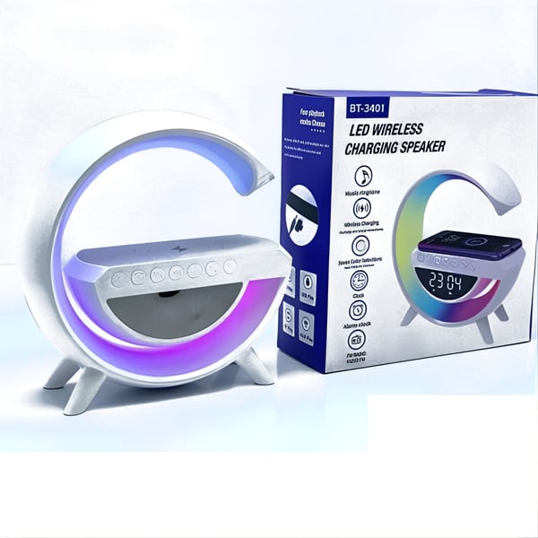 מערכת סטריאו לד ופו: רמקול בלוטות', מטען G, שעון מעוצב