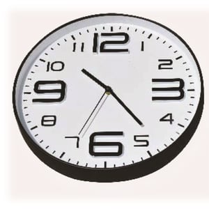 שעון קיר דיגיטלי עם מספרים גדולים - תוספת מעוצבת לבית או למשרד