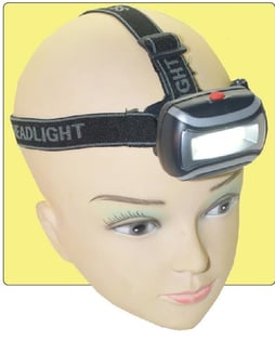 פנס ראש עם נורת לד חזקה - פתרון מושלם לפעילויות חוץ