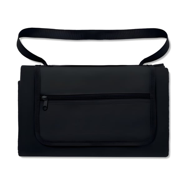 שמיכת פליס מתקפלת עם ציפוי PEVA