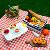 סל פיקניק קומפקטי עם שולחן מתקפל