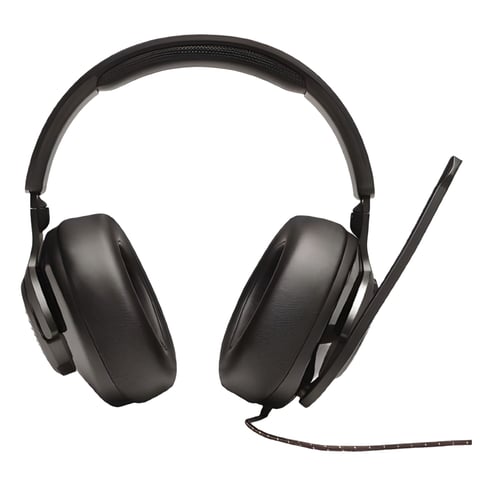 אוזניות גיימינג מתקדמות JBL QUANTUM 200 - שחורות