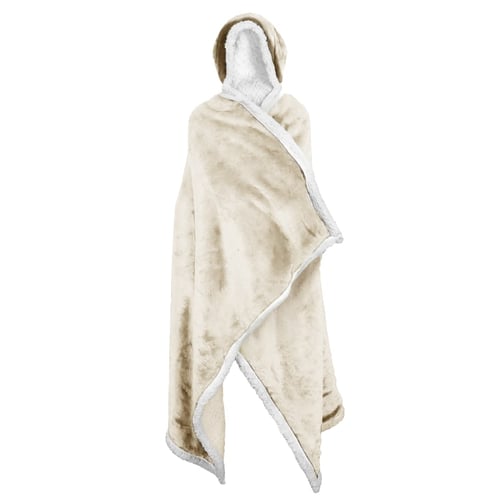 שמיכת חיבוק עם קפוצ'ון מפנקת ואיכותית