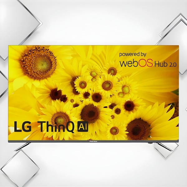 מסך טלוויזיה חכמה 65 אינץ' PEERLESS UHD 4K