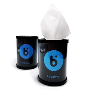 קופסת טישו ממותגת לרכב ולמשרד