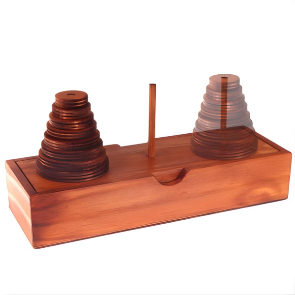 משחק מחשבה מאתגר - מגדל האנוי