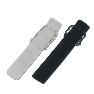 שרוול קטיפה יוקרתי לעט יחיד עם סגירת שרוך