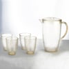 Stylish Set - 2.3L Pitcher & Four 330ml Glasses for Easy Drinks