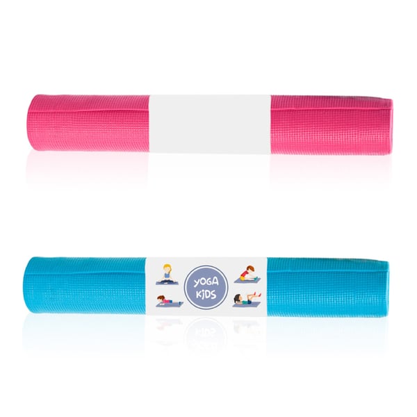 Kids Yoga Mat with Sublimation Strap