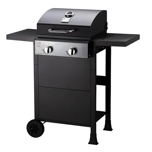 גריל גז 2 מבערים קנזס של Buffalo Chef לצלייה מושלמת