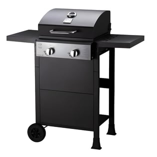 גריל גז 2 מבערים קנזס של Buffalo Chef לצלייה מושלמת