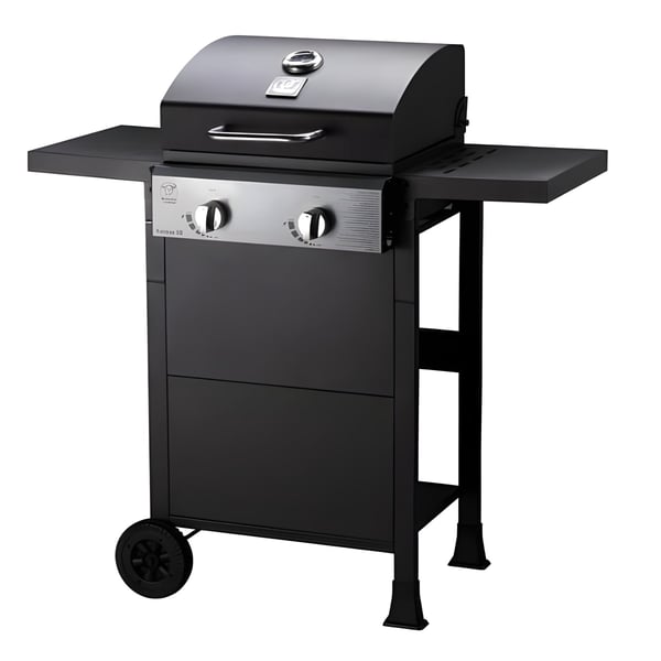 גריל גז 2 מבערים קנזס של Buffalo Chef לצלייה מושלמת