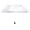 "ג'מבו" מטריה מתקפלת 27" זרועות סיליקון - לבן