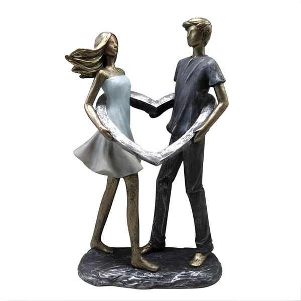 Modern Designed Couple Sculpture