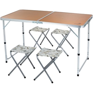 Portable Camping Table and Chairs Set - Tavolo Eco