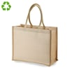 Jute Shopping and Beach Bag with Magnetic Closure - Bengal