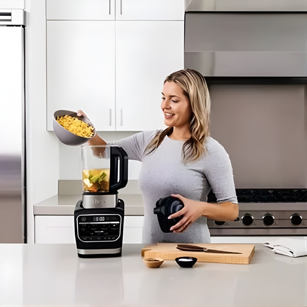 בלנדר סמאטר נינג׳ה פודי להבים קרים וחמים – אחריות יבואן רשמית!