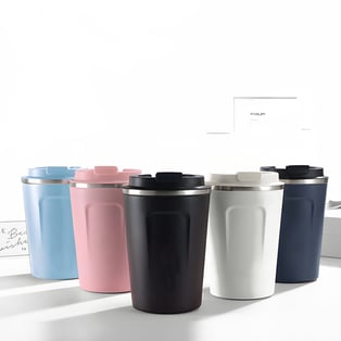 מאג נירוסטה תרמית - תרמוצ'ינו 380 מ"ל לשמירת חום/קור