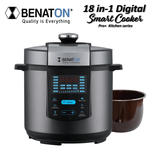 סיר לחץ דיגיטלי איכותי מבית BENATON