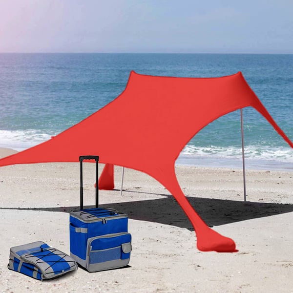 חבילת קיץ מושלמת: צילית לייקרה 2.1X1.5 מ' עם צידנית טרולי משפחתית