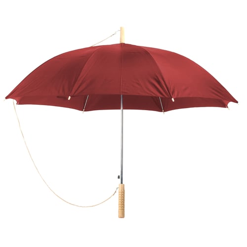 מטריה לפרסום 23 אינץ' עם ידית עץ