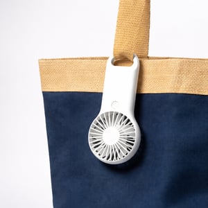 מאוורר אישי נייד עם קרבינר - 2 מהירויות