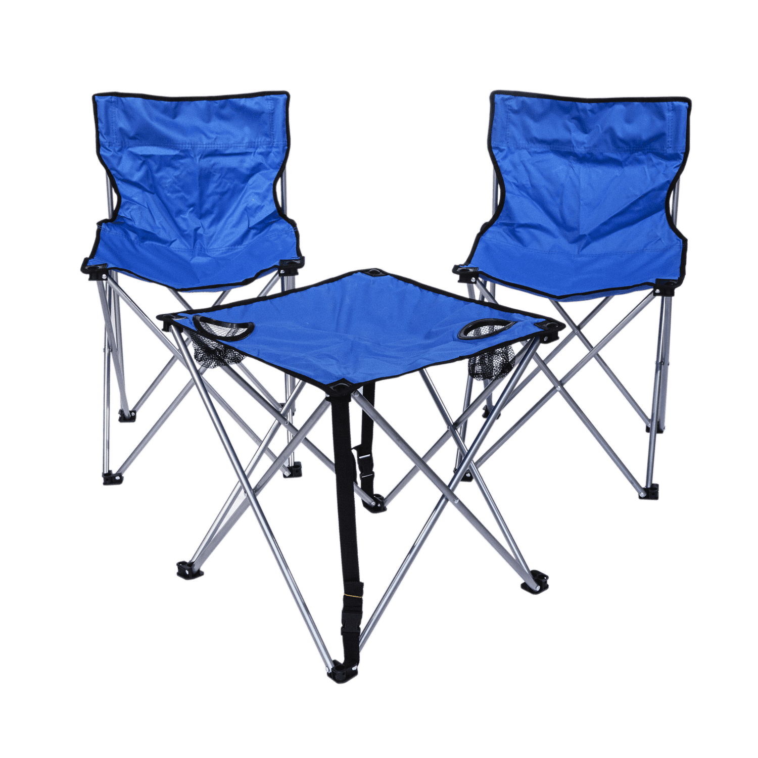 סט שולחן וכיסאות מתקפל בנרתיק נוח