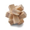 Star-Shaped Bamboo Puzzle Brain Teaser
