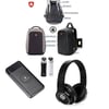 וסוללת גיבוי  Luxury Gift Set: Anti-Theft Bag, Wireless Earbuds & Power Bank