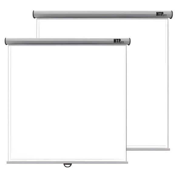 High-Performance Manual Pull-Down Screen for Wall and Ceiling