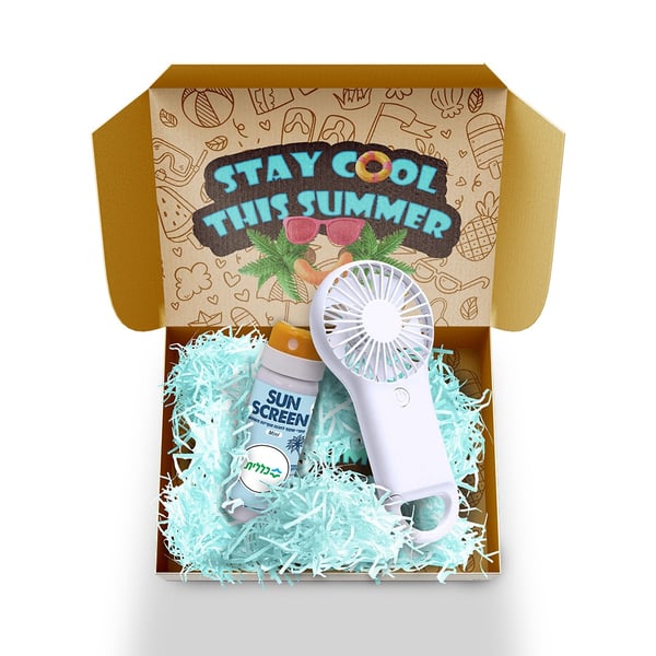 Refresh Summer Kit: Portable Fan, Sunscreen and More